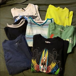 Lot of boys T’s
